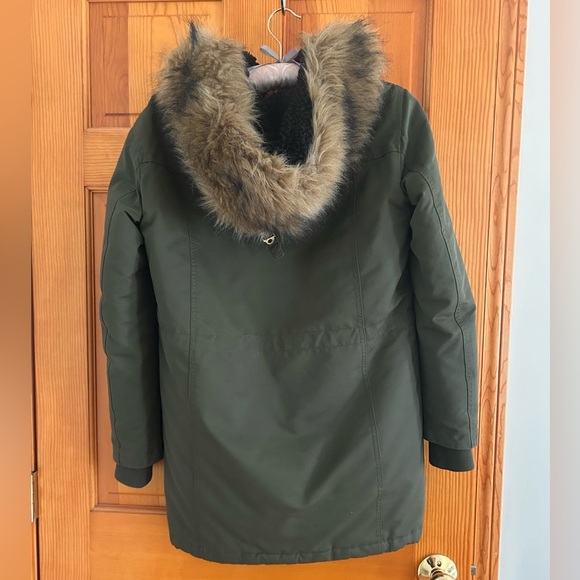 J.Crew Green Parka Primaloft Hooded Jacket - Picture 4 of 13